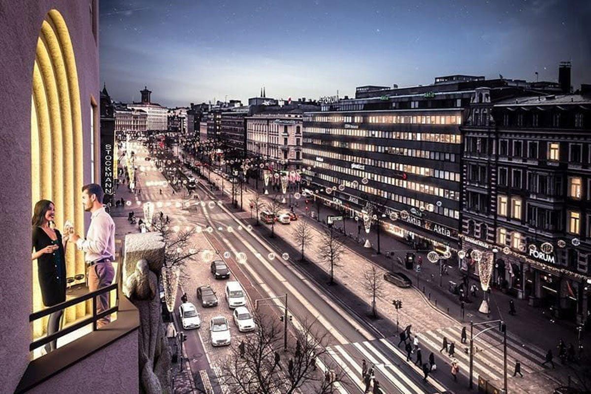 Nh Collection Helsinki Grand Hansa Kültér fotó Stureplan