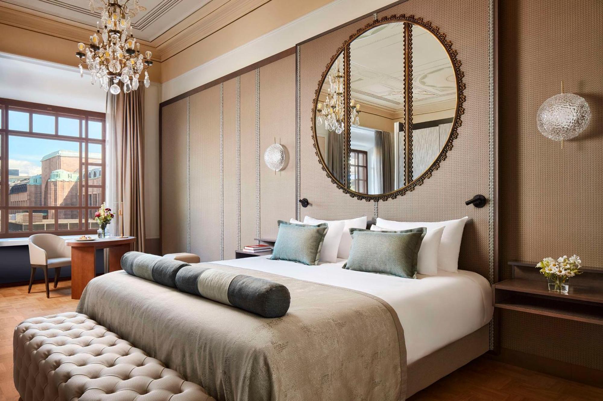 Nh Collection Helsinki Grand Hansa Kültér fotó A bedroom at the hotel